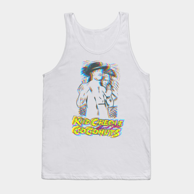 Kid Creole and the Coconuts Tank Top by HAPPY TRIP PRESS